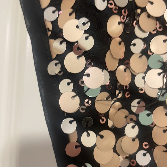 Jenifer Lopez Sequin Top SZ XS - Picture 4 of 6